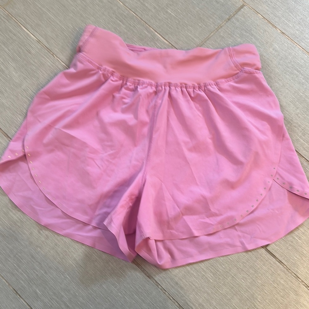 lululemon athletica Light Pink Athletic Shorts, Fast and Free